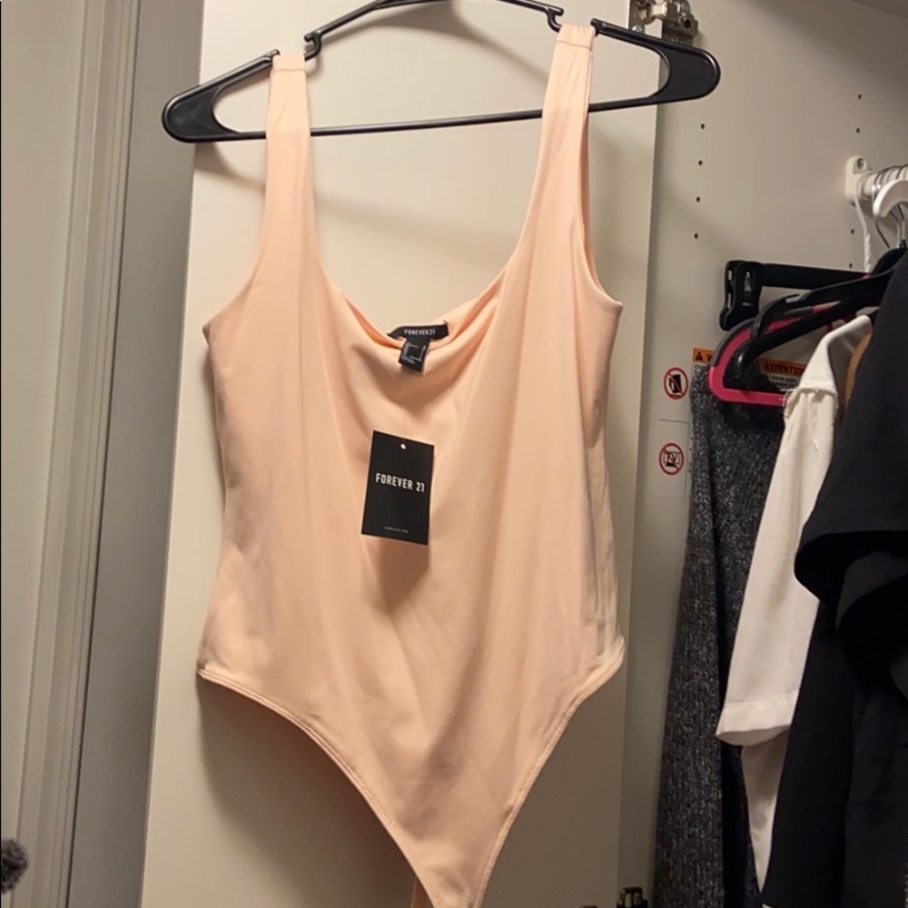 Blush body suit